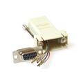 Adapter RJ45 Hun - DB9 Hun Serielladapter